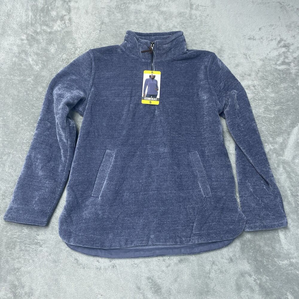32 Degrees Women's S Pullover Blue Polyester a2280